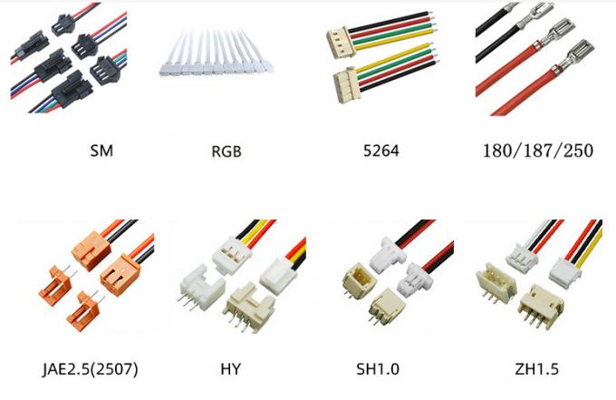 Custom Cable Wire Assemblies Harness AWG26 Jst Sm 2.5mm Pitch