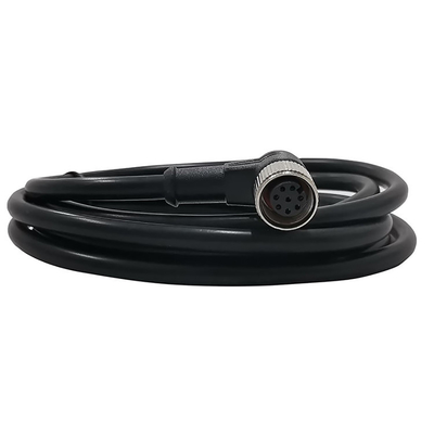 OEM 3Ft Male Female Cable , PVC Jacket M12 Connector Cables