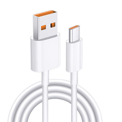 1m Length White Color USB Charging Data Cable 20V 3A 60W USB 3.1 For Fast Charging