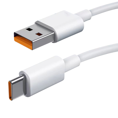 1m Length White Color USB Charging Data Cable 20V 3A 60W USB 3.1 For Fast Charging
