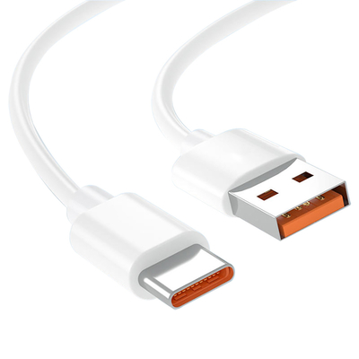 1m Length White Color USB Charging Data Cable 20V 3A 60W USB 3.1 For Fast Charging