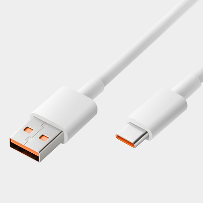 1m Length White Color USB Charging Data Cable 20V 3A 60W USB 3.1 For Fast Charging