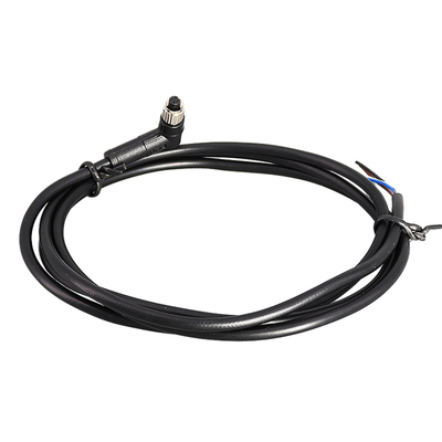 PVC Jacket IP67 Waterproof Cable Assemblies M16 4 Pin Circular Connector Type
