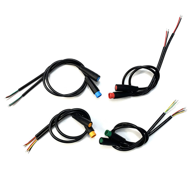 Ip65 Ip66 M8 Waterproof Extension Cable For Ebike Conversion Kit