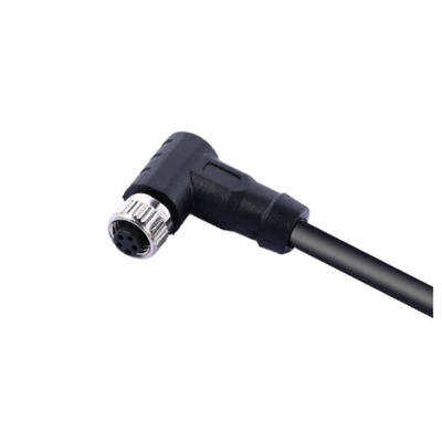 IP67 Waterproof Cable M8 Connector Cable 5 Pin Female Molding Shield PVC Jacket Cables Electric Bike Scooter