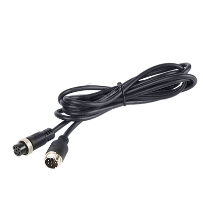 Extension Waterproof Cable Assemblies 2P To 10P For Reverse Image Vehicle Monitoring