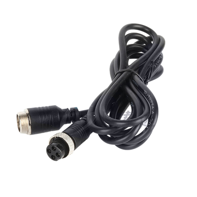 Extension Waterproof Cable Assemblies 2P To 10P For Reverse Image Vehicle Monitoring