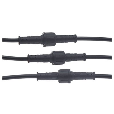 PVC M11 Waterproof Cable Assemblies 2 Pin 3 Pin 4 Pin For LED Light Strip