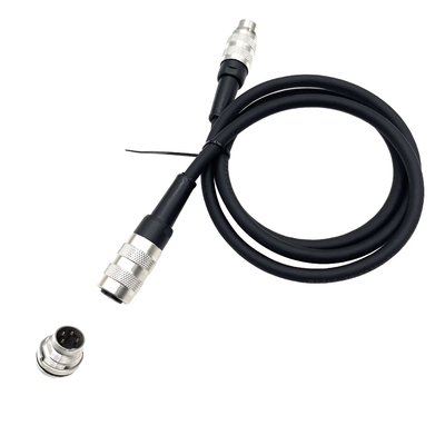 3A Current Wire Harness Cable Assembly Waterproof 16mm GX16 2 Pin 3 Pin 4 Pin