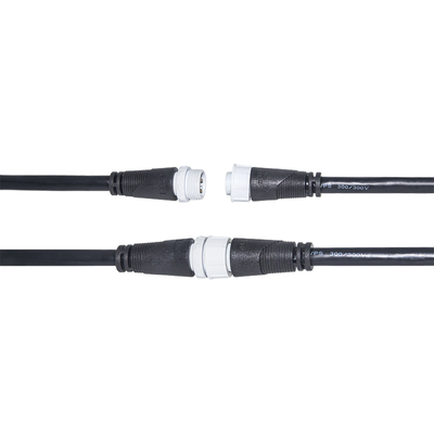 Plastic Overmolded Waterproof Cable Assemblies 6Ft Length Self Lock Style