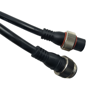 M8 Custom Overmolded Cable Assemblies With Shielded Unshielded 8 Pin Straight Angled