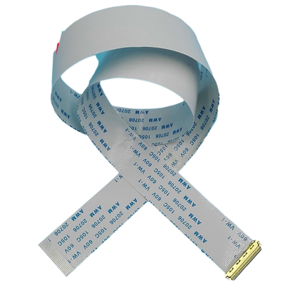 Flexible Flat Ribbon Cable Wire Assemblies 0.5mm Pitch To 1.0mm Pitch