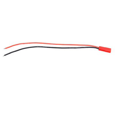 Red Color Cable Wire Assemblies 2.54mm Pitch Jst SYP 200mm Length