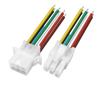 Multi Color Customized Wire Harness With 3.96mm Pitch 3191 Connector Equivalent