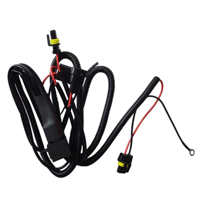 3M Length Automotive Wire Harnesses H7 H11 9005 9006 For Relay Battery