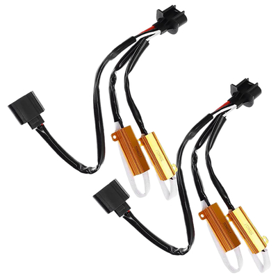 H4 H13 9007 9004 Automotive Wire Harnesses Cable For LED Headlight