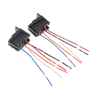 Customized Car Wire Harness Assembly For Car Relay Violet Socket
