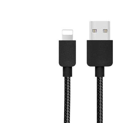 OEM Fast Charging Data Cable , Nylon Micro USB Cable 2.4A For Iphone