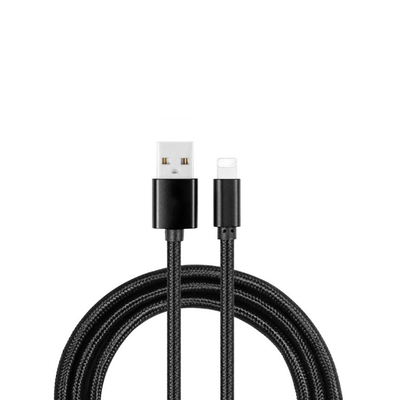 OEM Fast Charging Data Cable , Nylon Micro USB Cable 2.4A For Iphone