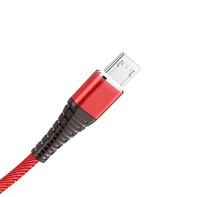 Nylon Braided Coat USB Charging Data Cable 3Ft 2.4A For Mp3 Mp4