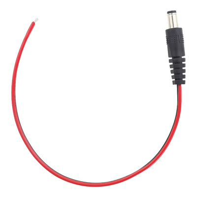 12V 24V Power Cable Assemblies DC5521 DC5525 DC35135 Plug To Open End