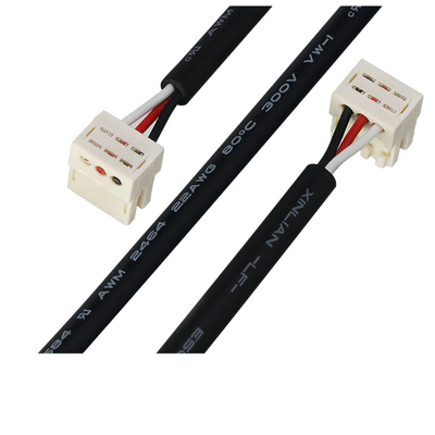 30cm Length IDC Cable Assemblies With Beige Color Lumberg 3515 Power Connector