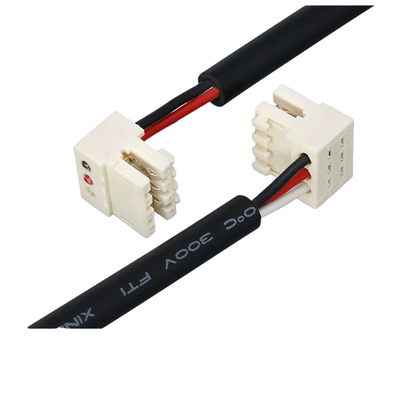 30cm Length IDC Cable Assemblies With Beige Color Lumberg 3515 Power Connector