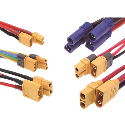 XT30 XT60 XT90 Male Female Connector Cable For Lithium Battery
