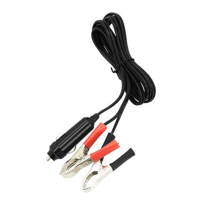 Clamp On Car Cigarette Lighter Extension Cable 12V 24V For Car Battery