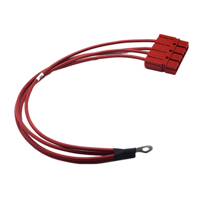 Photovoltaic Power Cable Assemblies UL1015 Circular Terminal Single Pole Plug Terminal