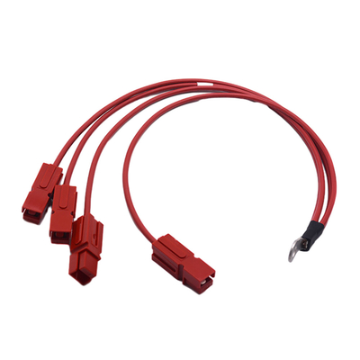 Photovoltaic Power Cable Assemblies UL1015 Circular Terminal Single Pole Plug Terminal