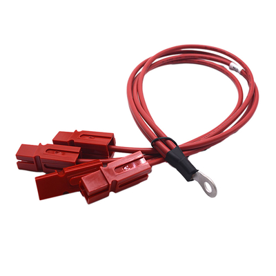Photovoltaic Power Cable Assemblies UL1015 Circular Terminal Single Pole Plug Terminal