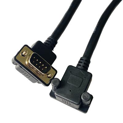 9 Pin 15 Pin 25 Pin RS232 Adapter Cable L Shape DB37 Cable Assembly
