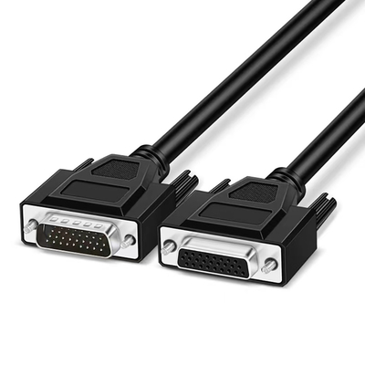 Male To Male Plug Rs232 Serial Cable 3ft With DB9 DB15 DB25 D Sub Connector