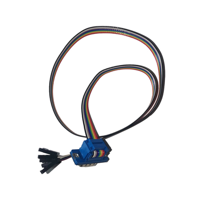 Customized Audio Video Cables DIDC Type DB9 Pin To 2.54mm Pitch 10P