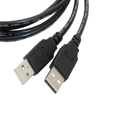 Waterproof USB2.0 Dual USB Port Cable 1 Meter For Car Motorcycle