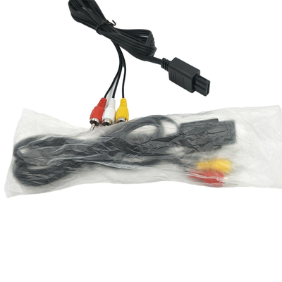 6ft Gamecube Audio Video Cable , AV Composite Cord For Nintendo 64 N64