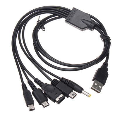 1.8M Length Gamecube Audio Video Cable , S Video AV Cable For Nintendo Gaming