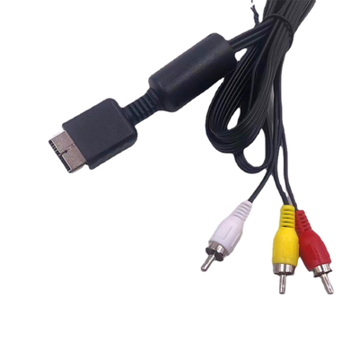 Custom Gamecube Audio Video Cable , RCA Composite Cable For Sony PS2