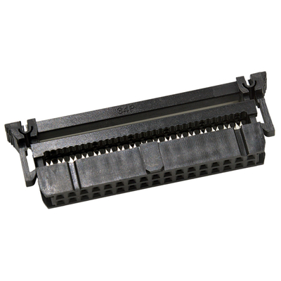 2.54mm Pitch Wire Connector Housing , Female IDC Socket Connector