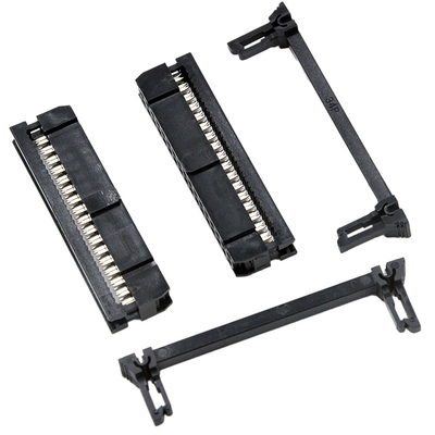 2.54mm Pitch Wire Connector Housing , Female IDC Socket Connector