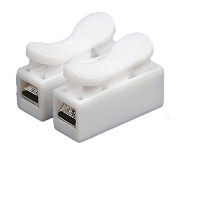 5 Pin CH2 Wire Connector Housing Screwless Self Locking Push Terminal For LED Lighting