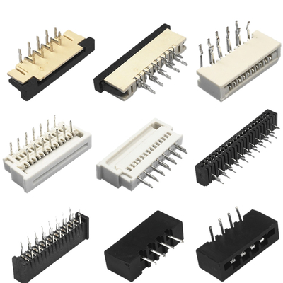1.0mm Pitch FFC FPC Connector Double Sided Connection Horizontal Pasting