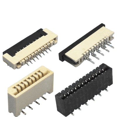 1.0mm Pitch FFC FPC Connector Double Sided Connection Horizontal Pasting