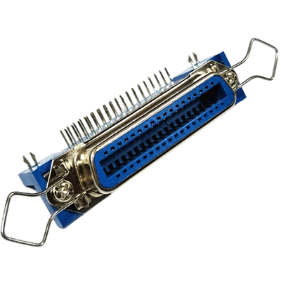 Male Female PCB Edge Centronics Connector 57 Series With DIP Type Printer Socket
