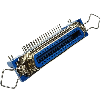 Male Female PCB Edge Centronics Connector 57 Series With DIP Type Printer Socket