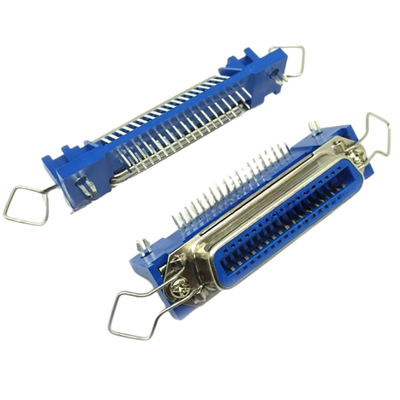 Male Female PCB Edge Centronics Connector 57 Series With DIP Type Printer Socket