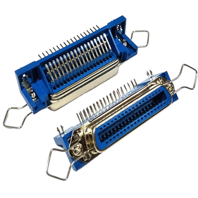 Male Female PCB Edge Centronics Connector 57 Series With DIP Type Printer Socket