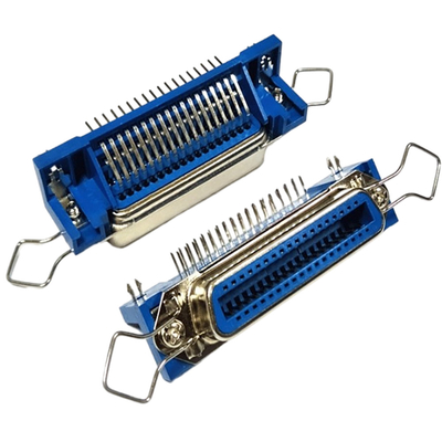 Male Female PCB Edge Centronics Connector 57 Series With DIP Type Printer Socket