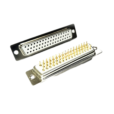 Round Contacts Printed Circuit Board Connectors , D Sub Connector 9 Pin 15 Pin 25 Pin